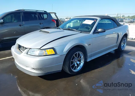 2001 Ford Mustang Gt from USA, damaged, VIN 1FAFP45X71F174560